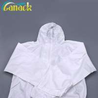 Customized Professional White Non-Woven Surgical Disposable Isolation Gowns